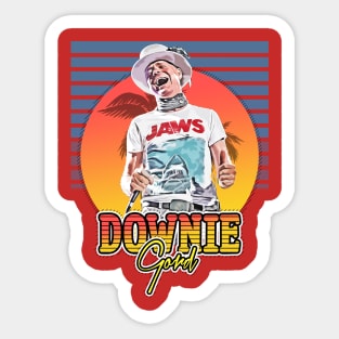 gord downie retro style flyer vintage Sticker